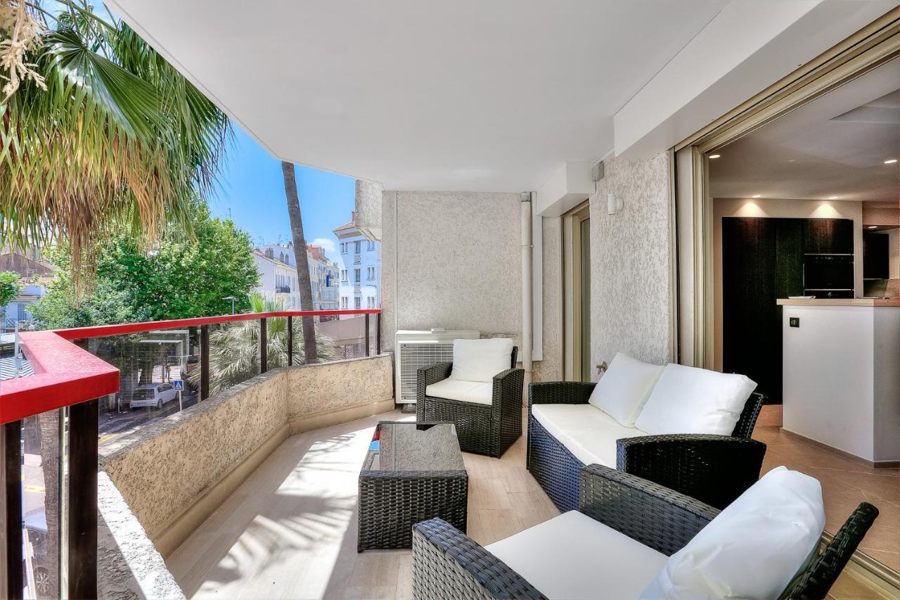 Luxury Flat With Balcony - City Center Cannes Kültér fotó