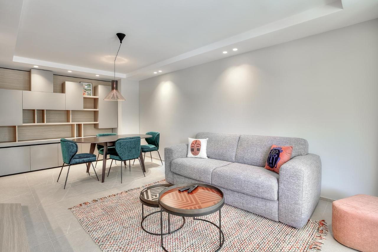 Luxury Flat With Balcony - City Center Cannes Kültér fotó