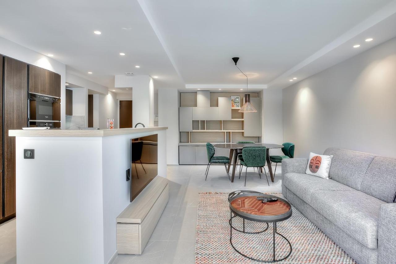 Luxury Flat With Balcony - City Center Cannes Kültér fotó