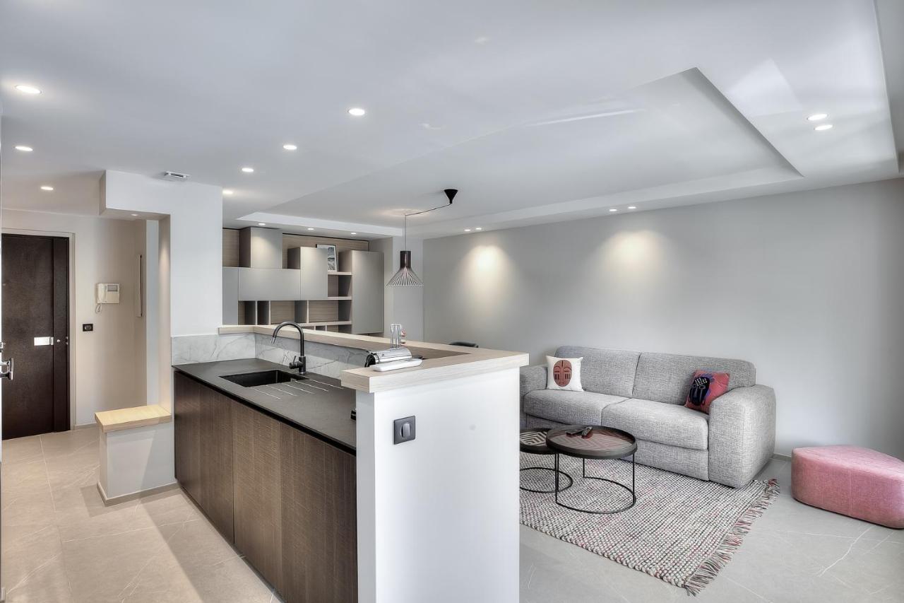 Luxury Flat With Balcony - City Center Cannes Kültér fotó
