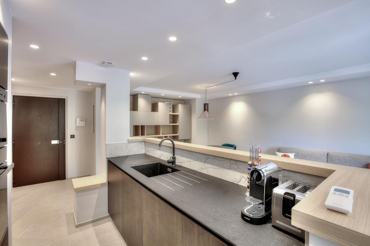 Luxury Flat With Balcony - City Center Cannes Kültér fotó