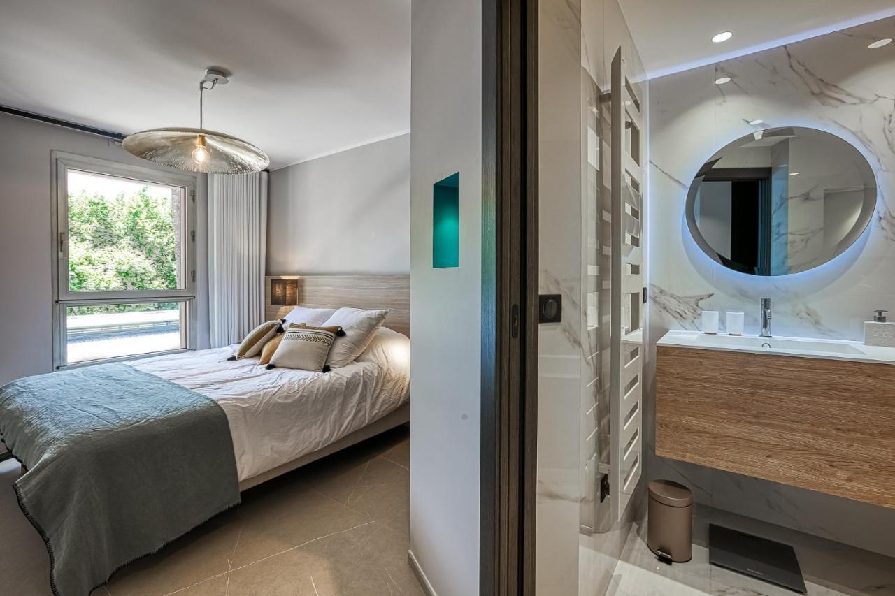 Luxury Flat With Balcony - City Center Cannes Kültér fotó
